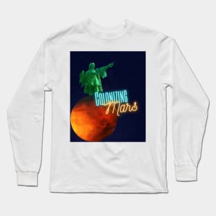 Christopher Columbus landing on mars Long Sleeve T-Shirt